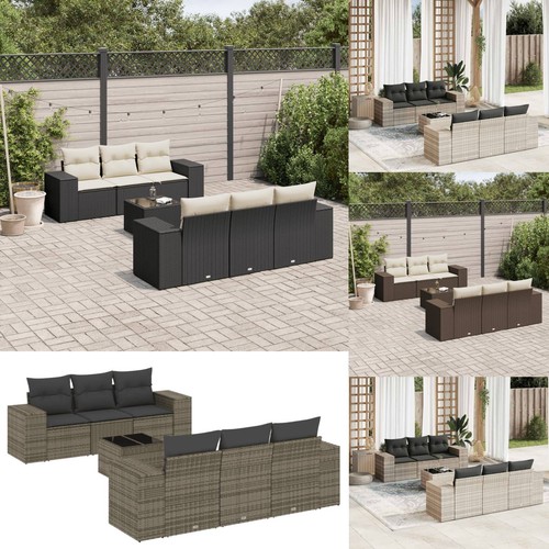 Gartensofa set mit kissen - gartensofa-set,