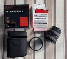 Sigma 10-20mm F4-5.6 EX DC