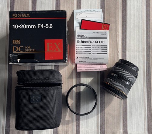 Sigma 20mm 6 - sigma, 10-20mm