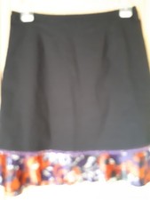 Rock Damen 46 mit bunte Unterrock Neue