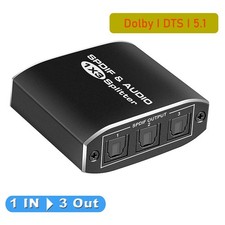 Digital Audio Splitter 1 In 3