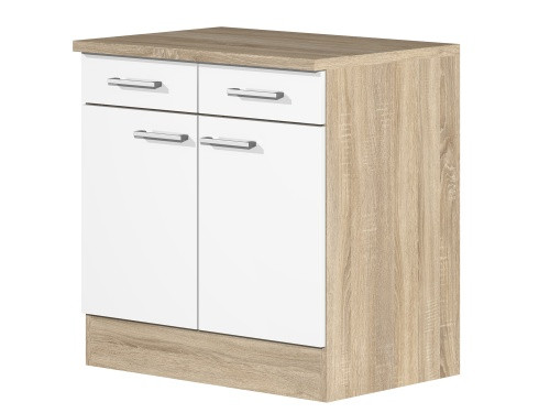 Küchenunterschrank 80 cm - -,