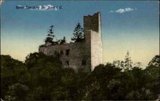 Feldpostkarte 1. Weltkrieg Ruine Spesburg bei BARR im Elsass CPA Frankreich AK