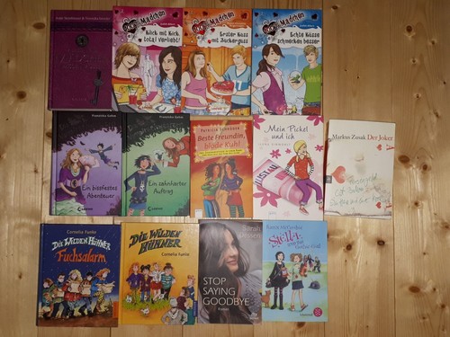 13x mädchen bücher - mädchen,