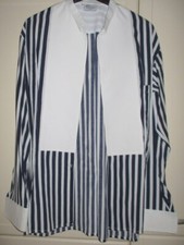 Frackhemd Piquebrust von Choice London - Gr. 38 **NEU und ungetragen