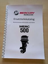 Mercury Außenborder MERCURY  45-60 PS 2-T Ersatzteilekatalog und Reparaturanltg.