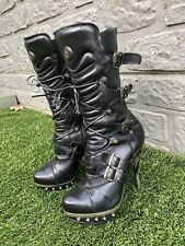 New Rock Stiletto Stiefel Punk 39
