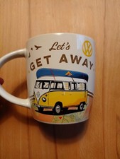 Nostalgic-Art - Kaffeebecher Kaffeepott Teetasse - VW Bulli Let's Get Away