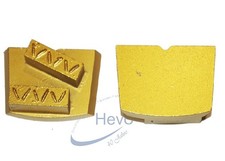 Schleifsegment Schwamborn - 40 x 12 x 12 mm - PKD Split hart