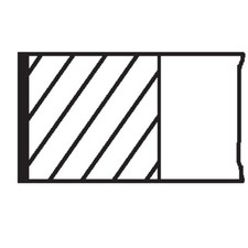 Kolbenringsatz MAHLE 040 RS