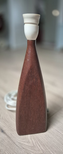Lampenfuss teakholz teak - teakholz,