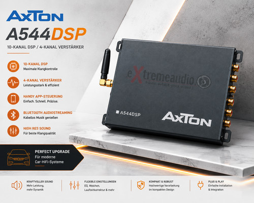 Axton a544dsp kanal - axton, 4-kanal