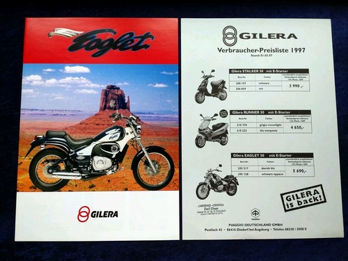 Gilera eaglet prospekt - eaglet, +