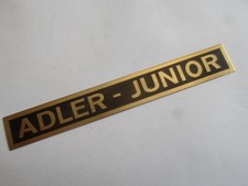 Typenschild Schild Adler Junior S20