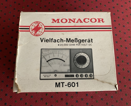 Monacor 601 - monacor, mt-601