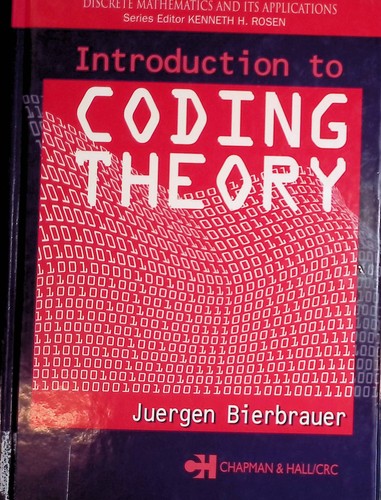 Introduction coding theory - to,