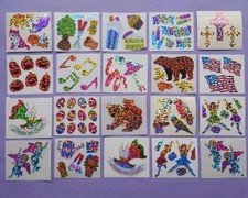 Stickerset 20x Stickeralbum Sticker Vintage 90er Jahre Hambly Stickersammlung 