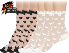 Herzförmige Söckchen Damen
