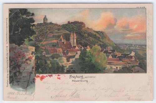 Ansichtskarte freyburg d - freyburg, a.d