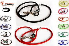 Einfach Führleine, Hundeleine, Kurzführer, Leine, runde BioThane® 6 mm oder 8 mm