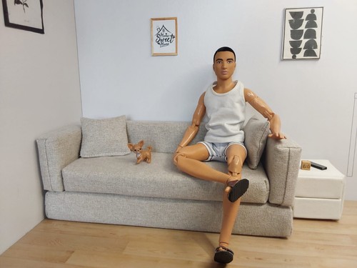 Barbie sofa für barbiepuppen - für,