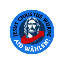 Jesus Christus II würde AfD
