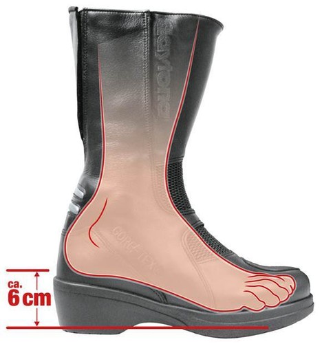 Daytona lady pilot gtx - pilot, schwarz