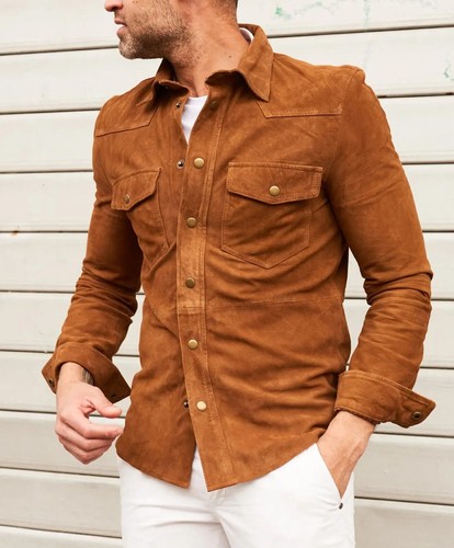 Herren tan wildleder - herren, 100%