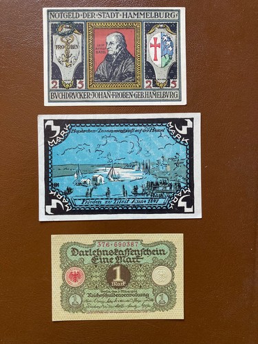 Notgeld hammelburg tilsit - hammelburg,,
