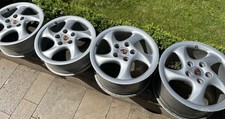 Porsche 911 993 996 Felgen 7,5+10x 18 Rim Set Turbo 1  Look Hohlspeichen Hollow
