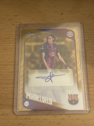 Salma paralluelo topps chrome - salma,
