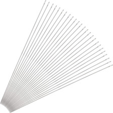 25 Stück lange feine Perlennadeln Edelstahl 4 72 Zoll gerade Nähnadeln