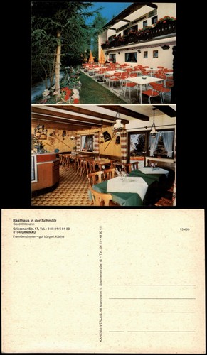 Ansichtskarte grainau rasthaus - ansichtskarte,
