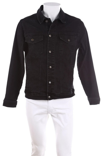 Zara jeans jacke schwarz - zara, l