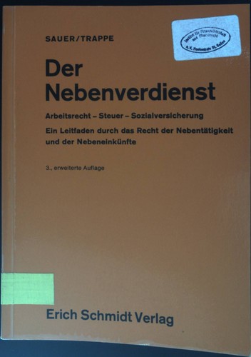 Der nebenverdienst - der,
