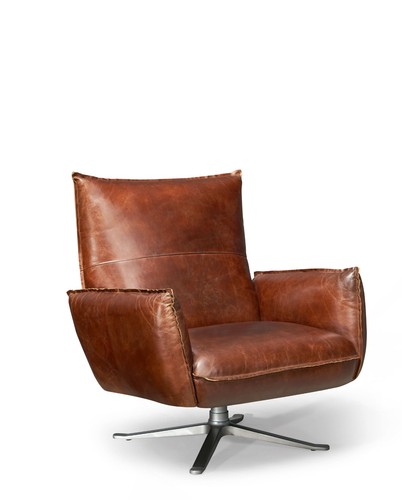 Ledersessel baxter drehbarer - baxter,