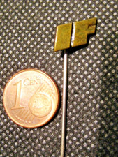 alte  DDR-Anstecknadel / Abzeichen Interflug „IF“