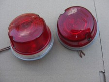 zwei alte Rückleuchten Rücklichter für Oldtimer 