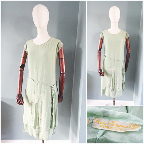Antikes flapper kleid perlen - flapper,