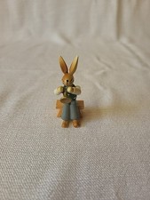 Osterhase, Hase, Holzfigur, Deko Ostern, Erzgebirge, Esco, DDR 