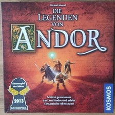 Die Legenden von Andor Kosmos Brettspiel Gesellschaftsspiel | Gut Erhalten