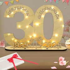 Deko 30 Geburtstag Frau Mann