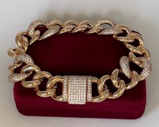 Luxus Armband Panzerkette 19mm