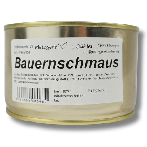Deftiger bauernschmaus - ,