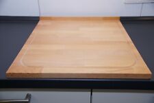 BACKBRETT HOLZ massiv NUDELBRETT TEIGBRETT ARBEITSPLATTE SCHNEIDEBRETT XL XXL 