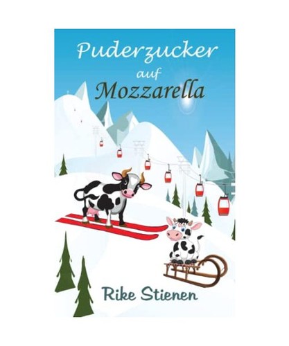 Puderzucker auf mozzarella - auf,