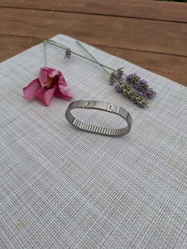 Gliederarmband edelstahl - ,