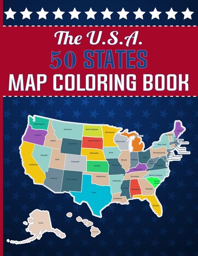 Färbungsbuch usa - färbungsbuch, 50
