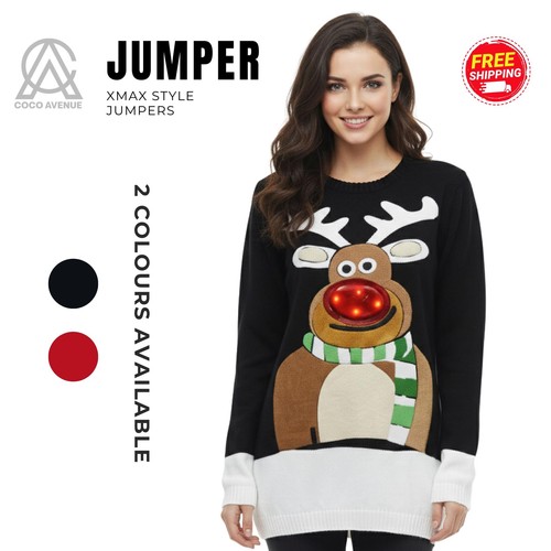Unisex xmas leuchtpullover - unisex,