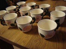 12 Kaffeetassen * Wildrose Villeroy Boch * sehr guter Zustand